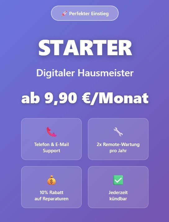 digitaler hausmeister starter digitaler hausmeister starter